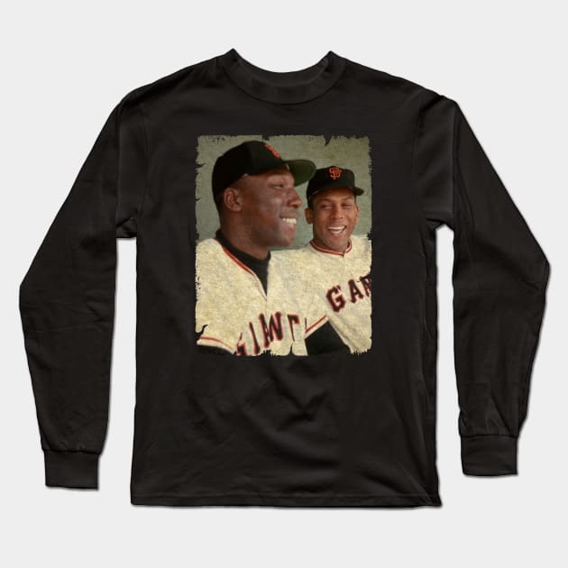 Willie McCovey - 1959 NL ROY and Long Sleeve T-Shirt by SOEKAMPTI